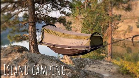 Solo Hammock Tent Camping and Fishing